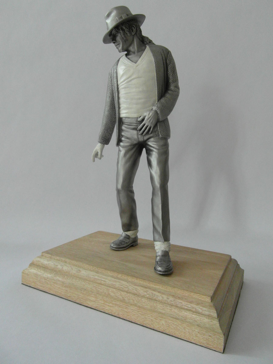 The King Of Pop English Pewter Figurine